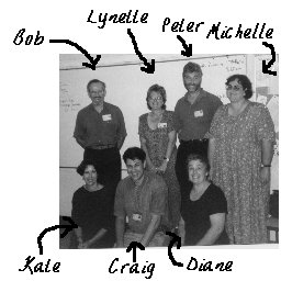 Some of the team